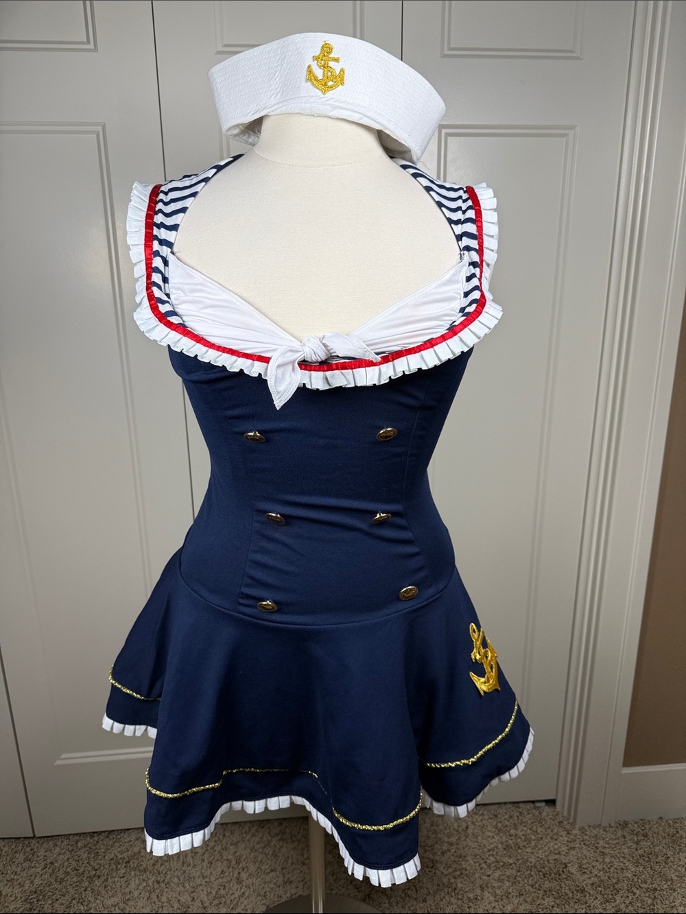 eye candy Nautical Doll Deluxe Costume Size XL